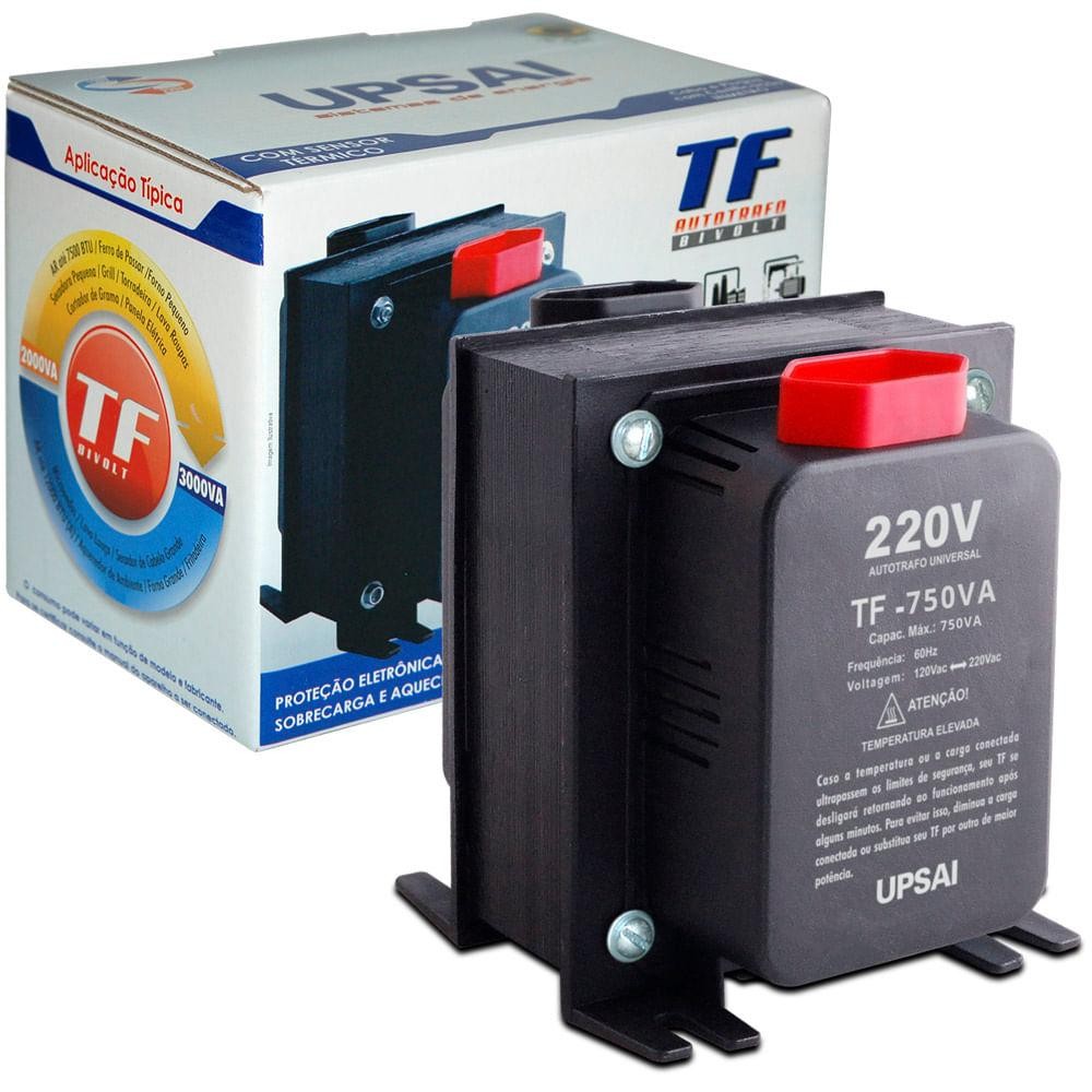 Autotransformador TF-750 com Sensor Térmico 51000075 UPSAI