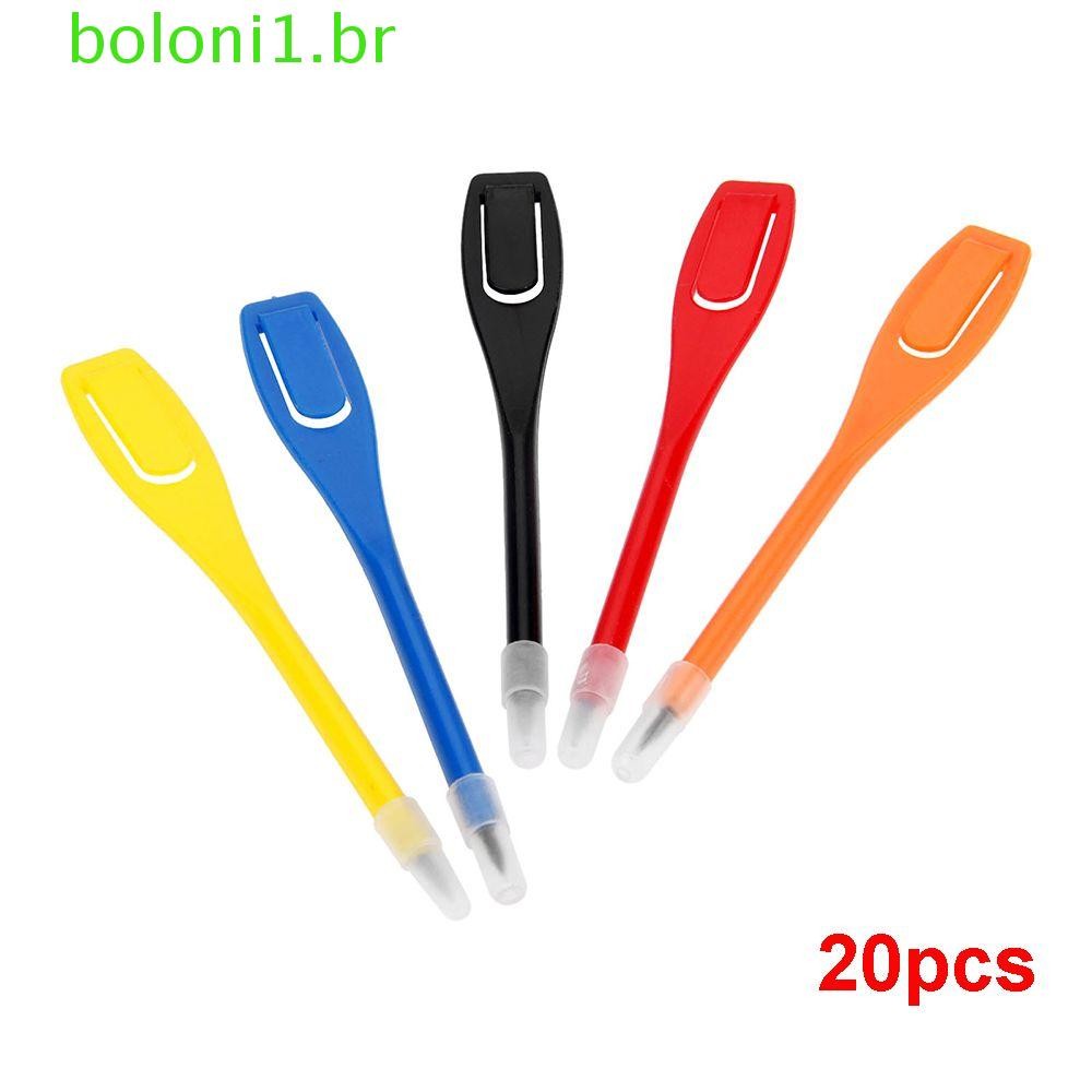 BOLONI Canetas De Pontuação Clipe De Lápis Cartão Acessório De Golfe Portátil