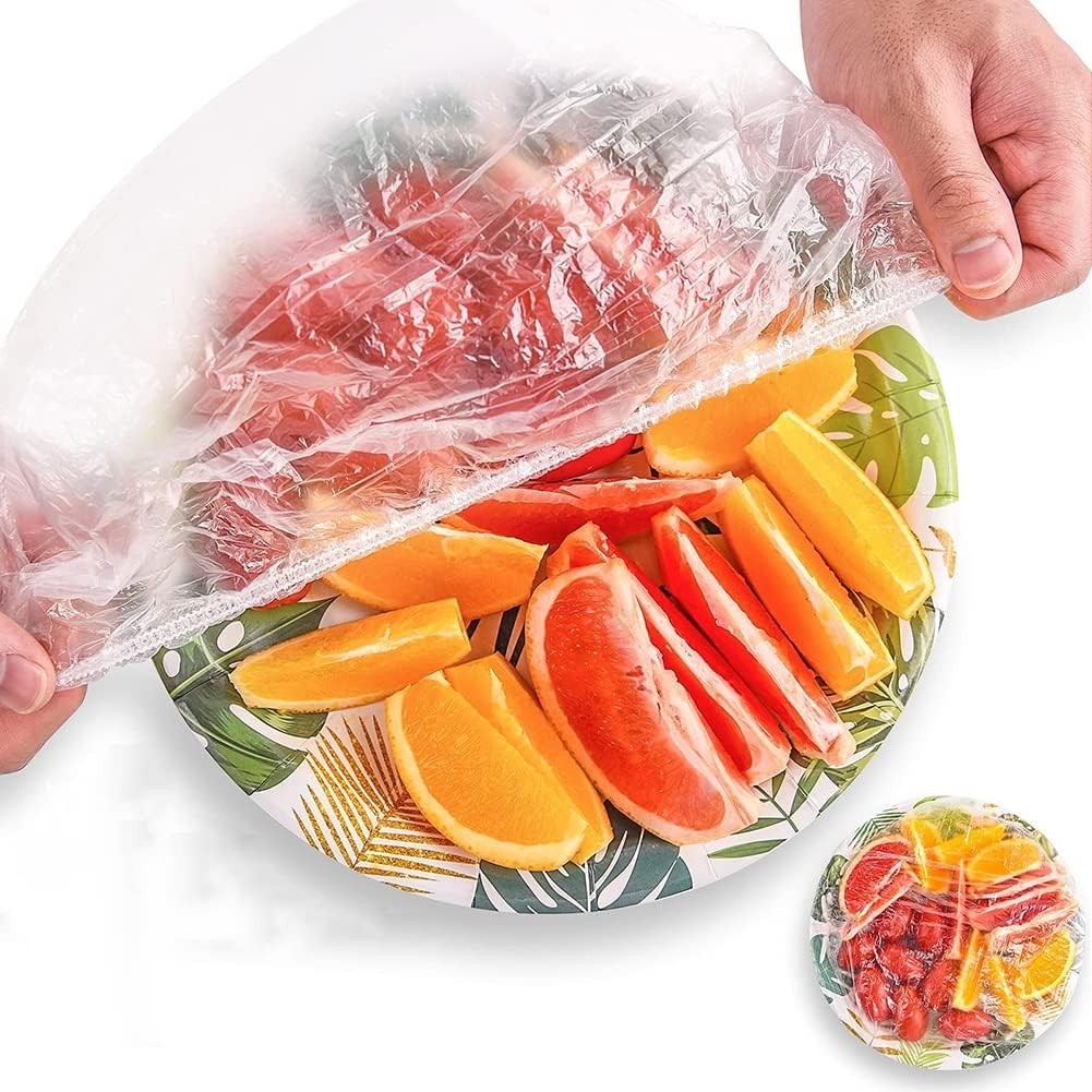 Kit Protetor de Alimentos fresco Tampa de Alimentos Keep Fresh Reutilizável para Cozinha 100, 220 ou 400 unidades em Oferta na Shopee
