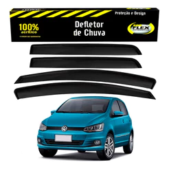 Jogo Calha Defletor Chuva Fox 1.0 4 Portas 2015 A 2018