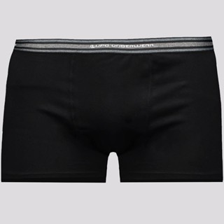 Cueca Sunga Lupo Basic Algodão com Elastano Preta e Cinza em Oferta na Shopee