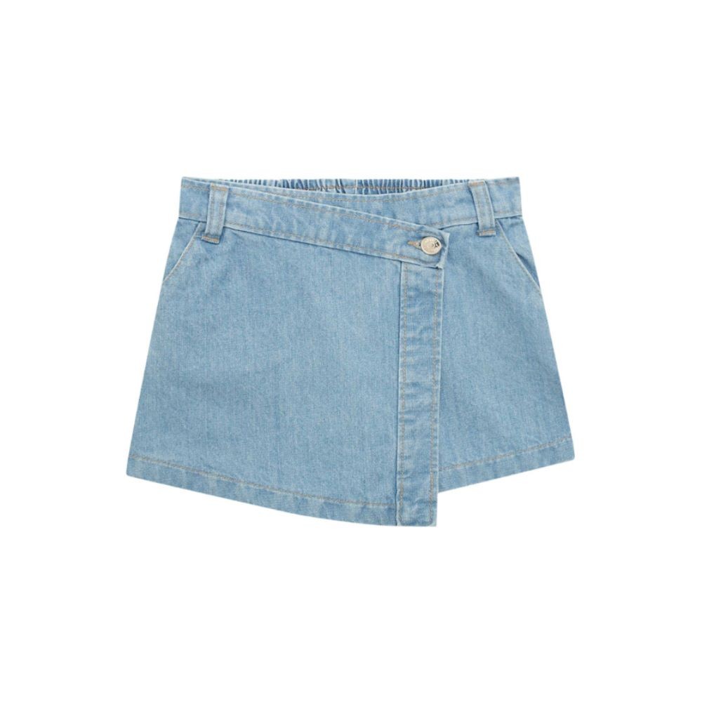 Short Saia Infantil Em Jeans Arkansas Ref 65728