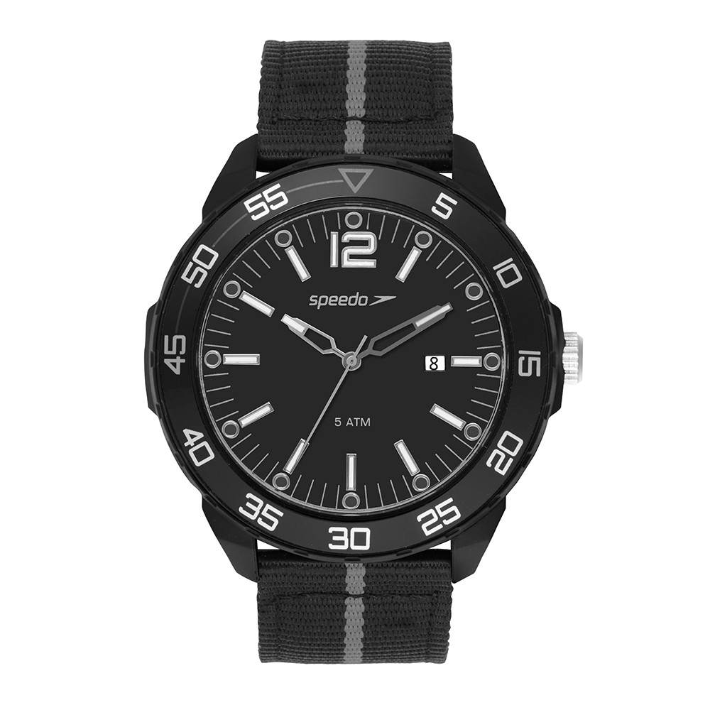 Relógio Speedo Masculino Esportivo Preto  15130G0EVNG2