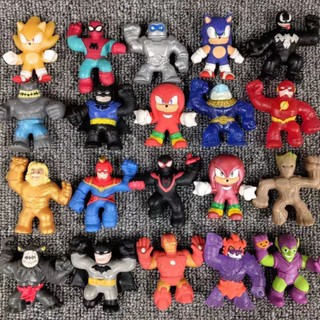 Herói original da Marvel Sonic mini cola macia elástica Homem-Aranha Venom esticado de volta, descomprimir, beliscar Le em Oferta na Shopee