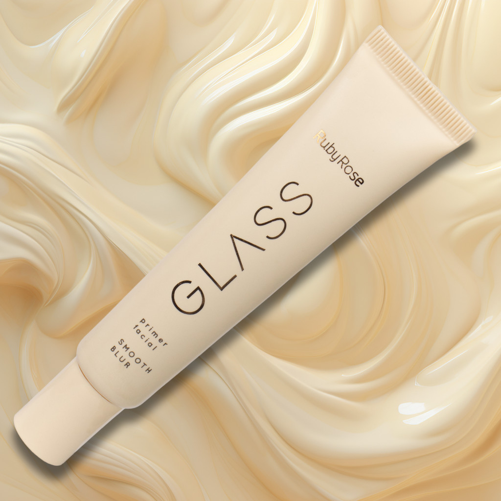 Primer Facial Glass Smooth Blur Hidratante - Ruby Rose
