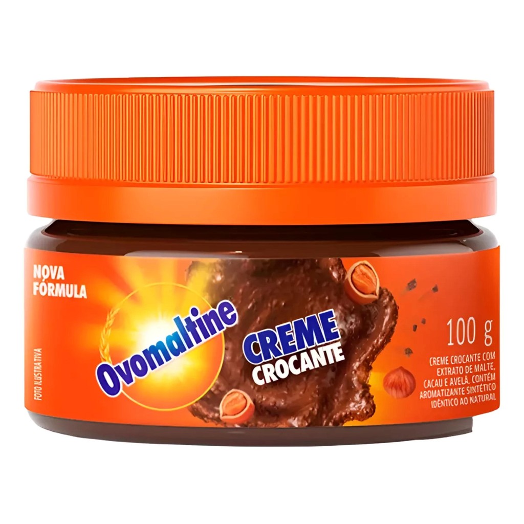 Ovomaltine Creme Crocante 100G em Oferta na Shopee