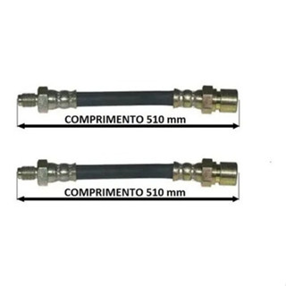 Par Flexível Freio Roda Dianteira Fusca 1300 Freio A Tambor em Oferta na Shopee