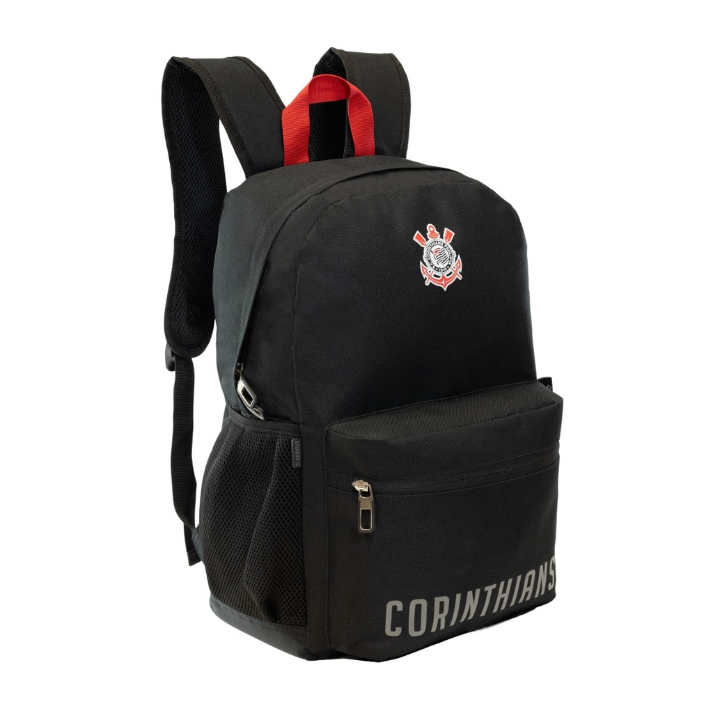 Mochila' Corinthians Esportiva Costas Oficial Escolar Casual em Oferta na Shopee