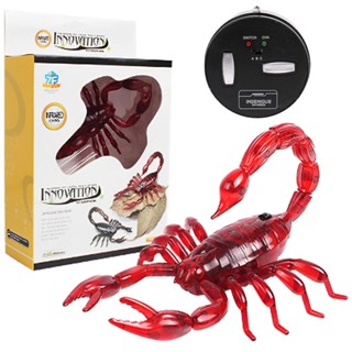 Brinquedo Escorpião Vermelho de controle remoto C/ Luz - Castela em Oferta na Shopee