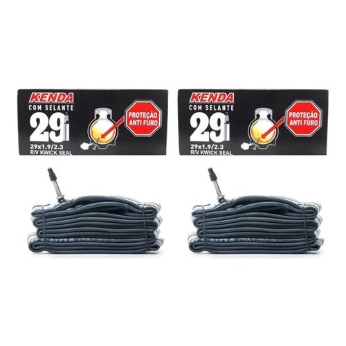 2 Câmaras De Ar Para Bike Aro 29 Kenda Vacinada Bico Fino em Oferta na Shopee