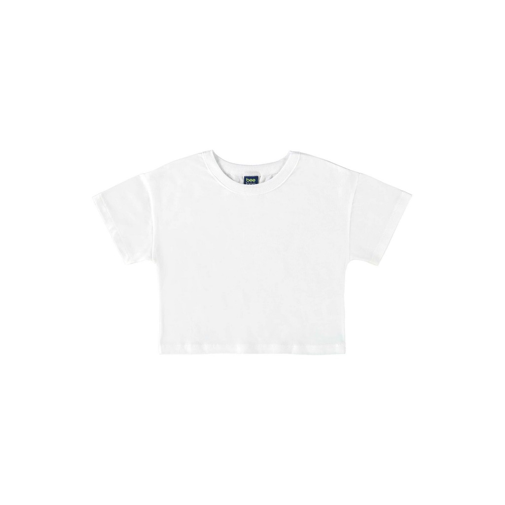 Camiseta Básica Infantil em Meia Malha para Menina Bee Loop em Oferta na Shopee