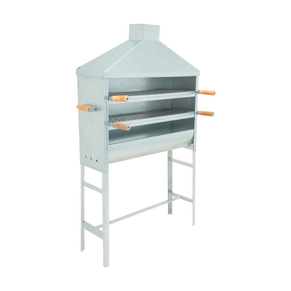 Imagem Churrasqueira Espetinho Galvanizada Com Coifa - Gudim