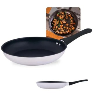 Frigideira Inox 25cm 1,8 Litros Fundo Triplo Antiaderente em Oferta na Shopee