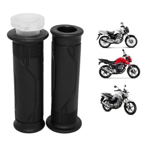 Par Manoplas Vazada Com Roldana Titan Fan Cargo 125 150 160 em Oferta na Shopee