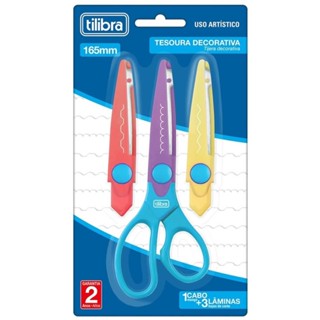 Tesoura Decorativa 165mm - Tilibra em Oferta na Shopee