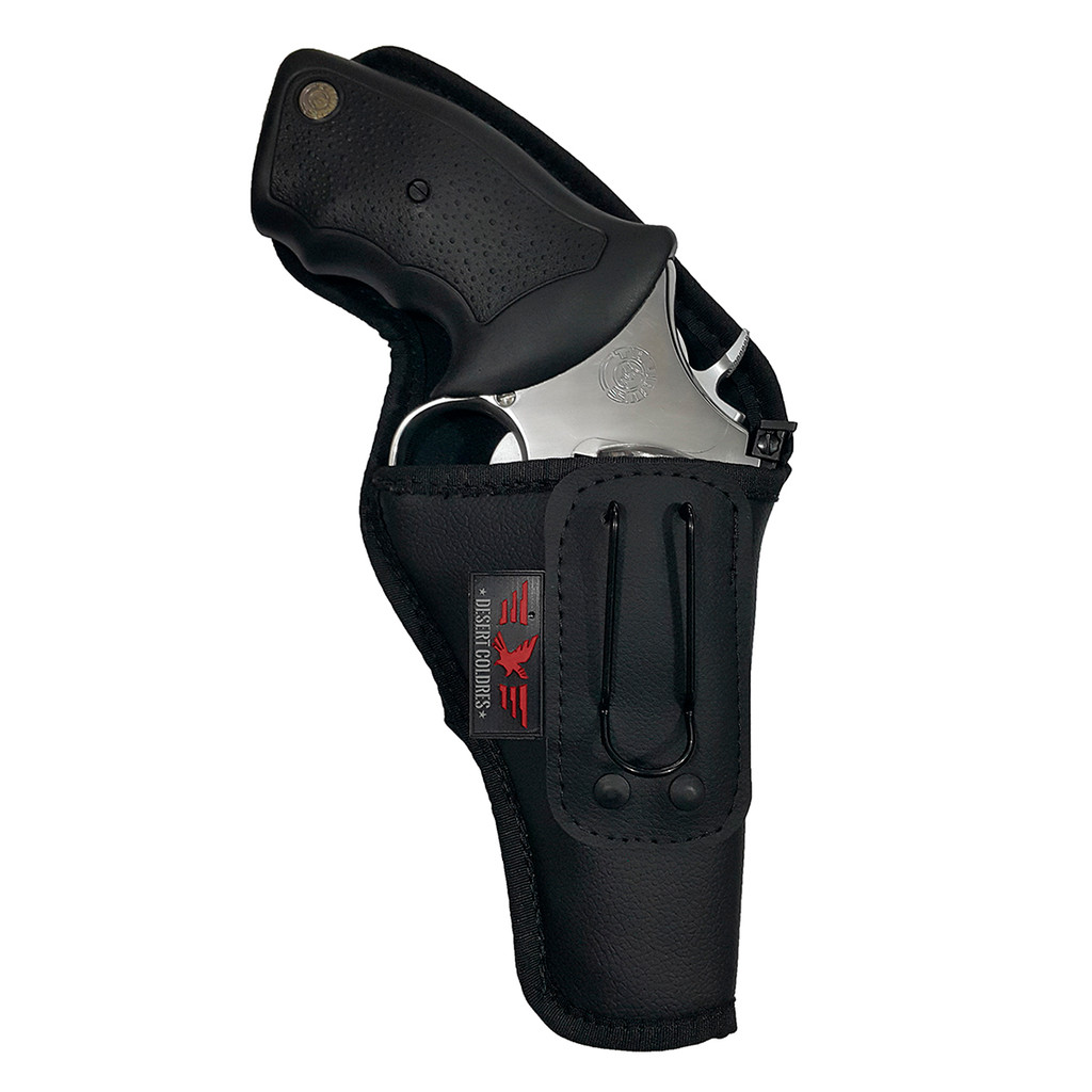 Coldre 38 3 Pol. Velado Dissimulado Em Neoprene E Couro P.u