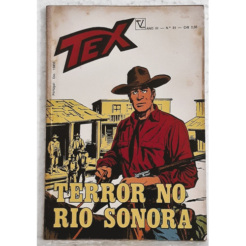 Hq Gibi Tex N° 31 - 1ª Série - 1973 - Ed. Vecchi - Terror No Rio Sonora - Faroeste / Velho Oeste
