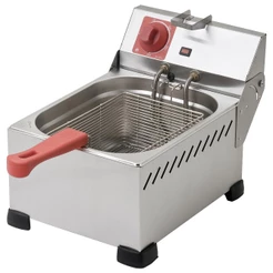 Fritadeira Elétrica Industrial 6 Litros 1 Cuba Marchesoni Sem Tampa 2000W 127V - FT.1.601.ST