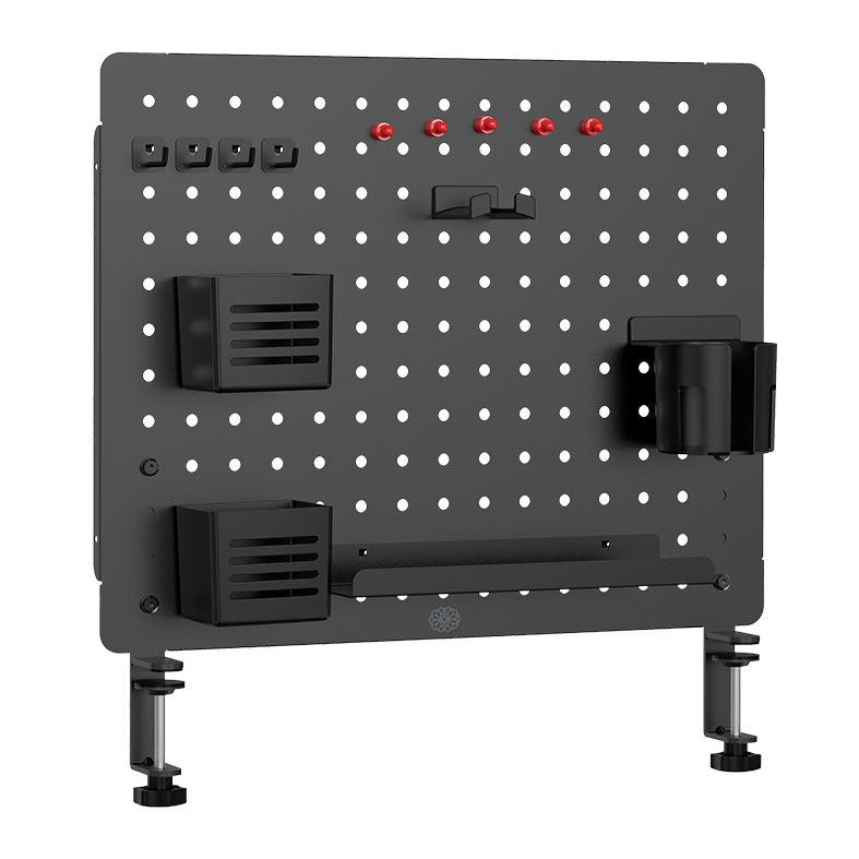 Suporte Pegboard Organizador Zinnia Gridder, Grande, Preto, ZNO-GRID-BK01