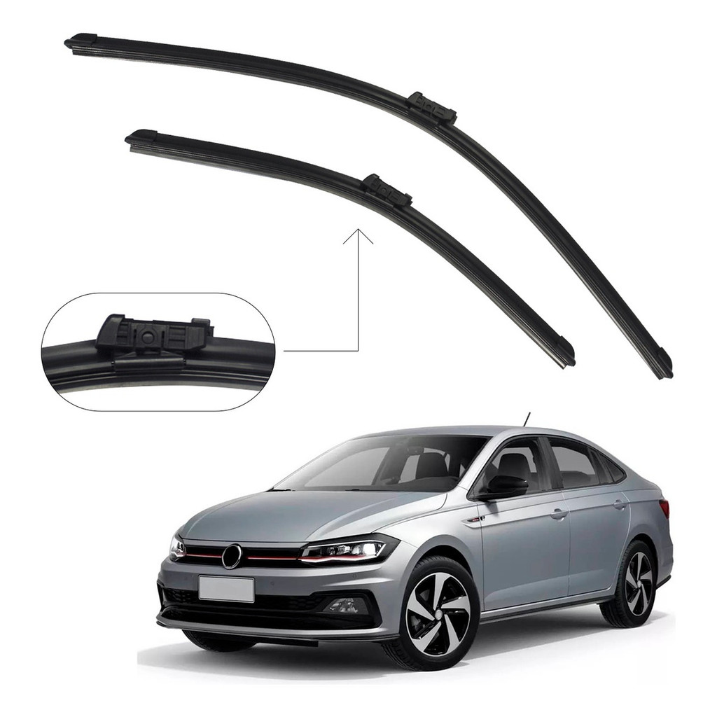 Par Palheta Limpador Parabrisa Volkswagen Virtus 2018 À 2024 em Oferta na Shopee