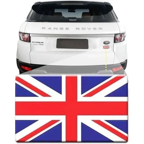Emblema Bandeira Adesiva Resinada Inglaterra - Reino Unido 4,0 X 6,0