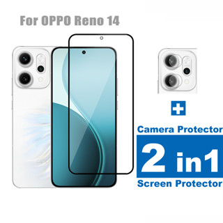 Para OPPO Reno 14 Vidro Temperado Cobertura Completa Pro 14F 13 13F 12 12F 11 11F 10 9 8 8T 8Z Plus 4G 5G Protetor De Te em Oferta na Shopee