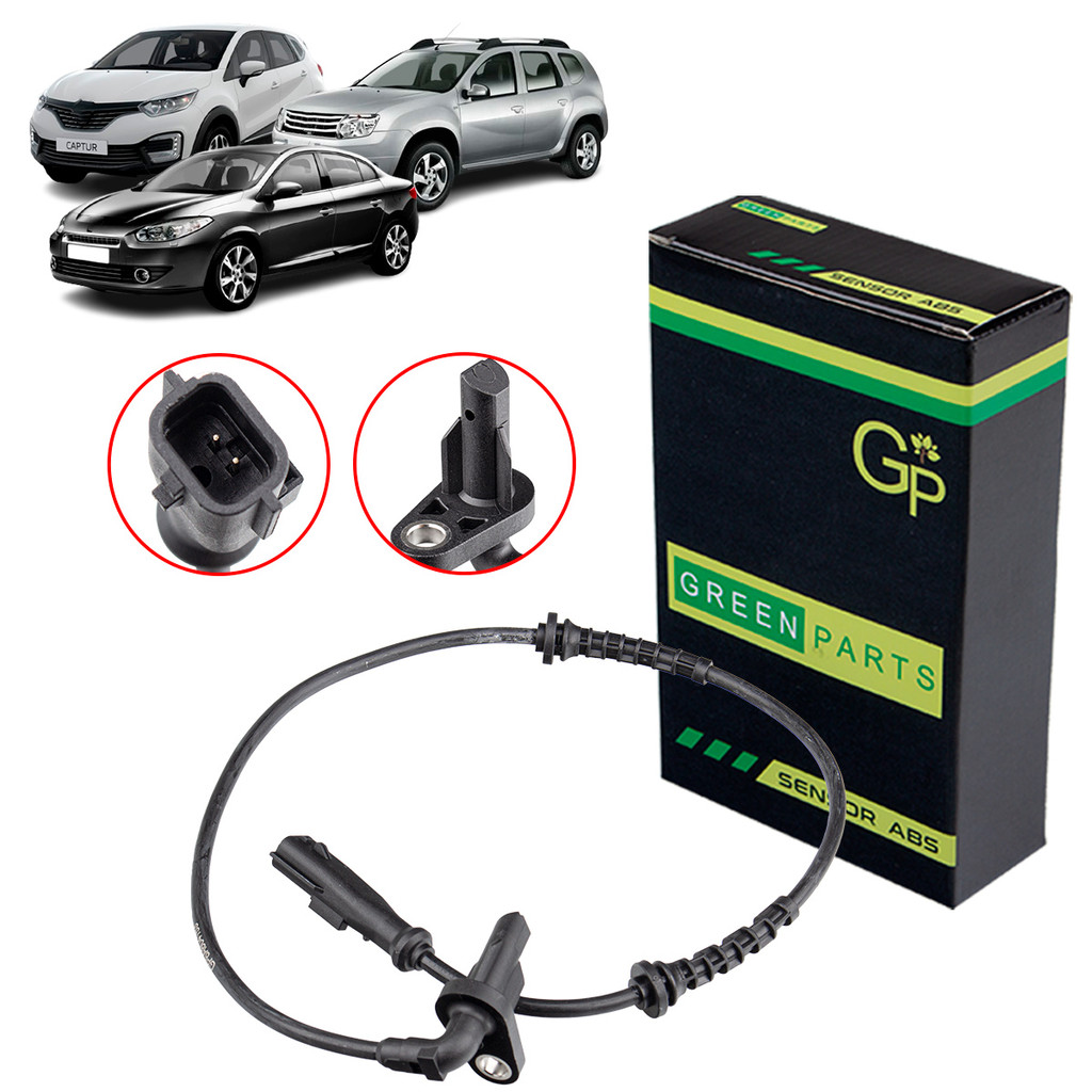Sensor ABS Traseiro Esquerdo Renault Captur/Duster/Fluence/Megane/Oroch/Scenic