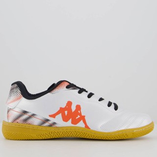 Chuteira Kappa Rapid Futsal Prata e Laranja em Oferta na Shopee