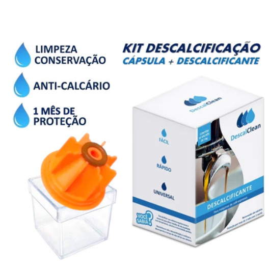 Cápsula Retrolavagem + Sachê Descalcificante em Oferta na Shopee