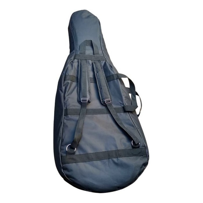 Capa Case Violoncelo 3/4 Impermeável Acolchoada Couro Ecológico