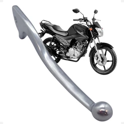 Manete De Freio Para Ybr Factor 125 Da Yamaha 2009 Até 2013 Cometa Polido Direito Disco