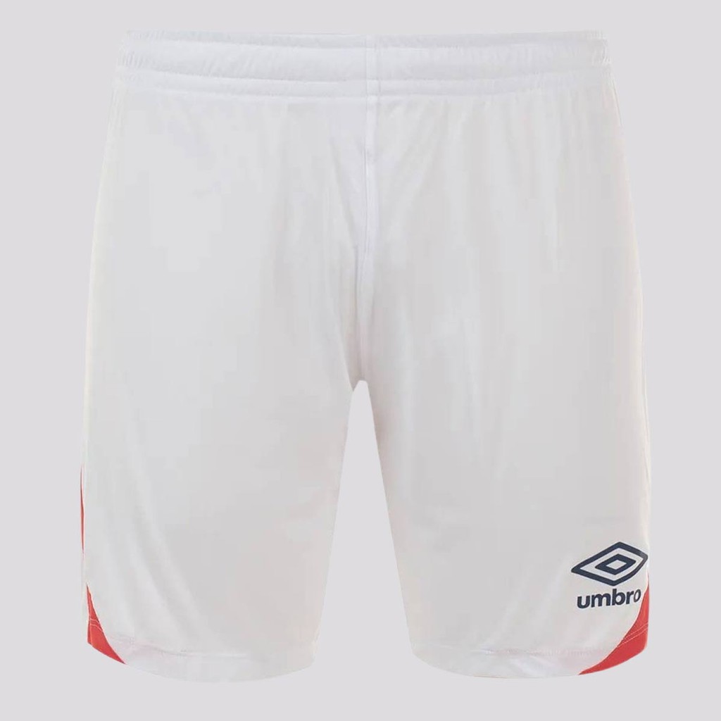 Calção Umbro England Branco e Vermelho - Sports & Outdoors
