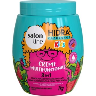 Creme para Pentear Salon Line Multifuncional Kids Hidra Cachinhos 1Kg em Oferta na Shopee