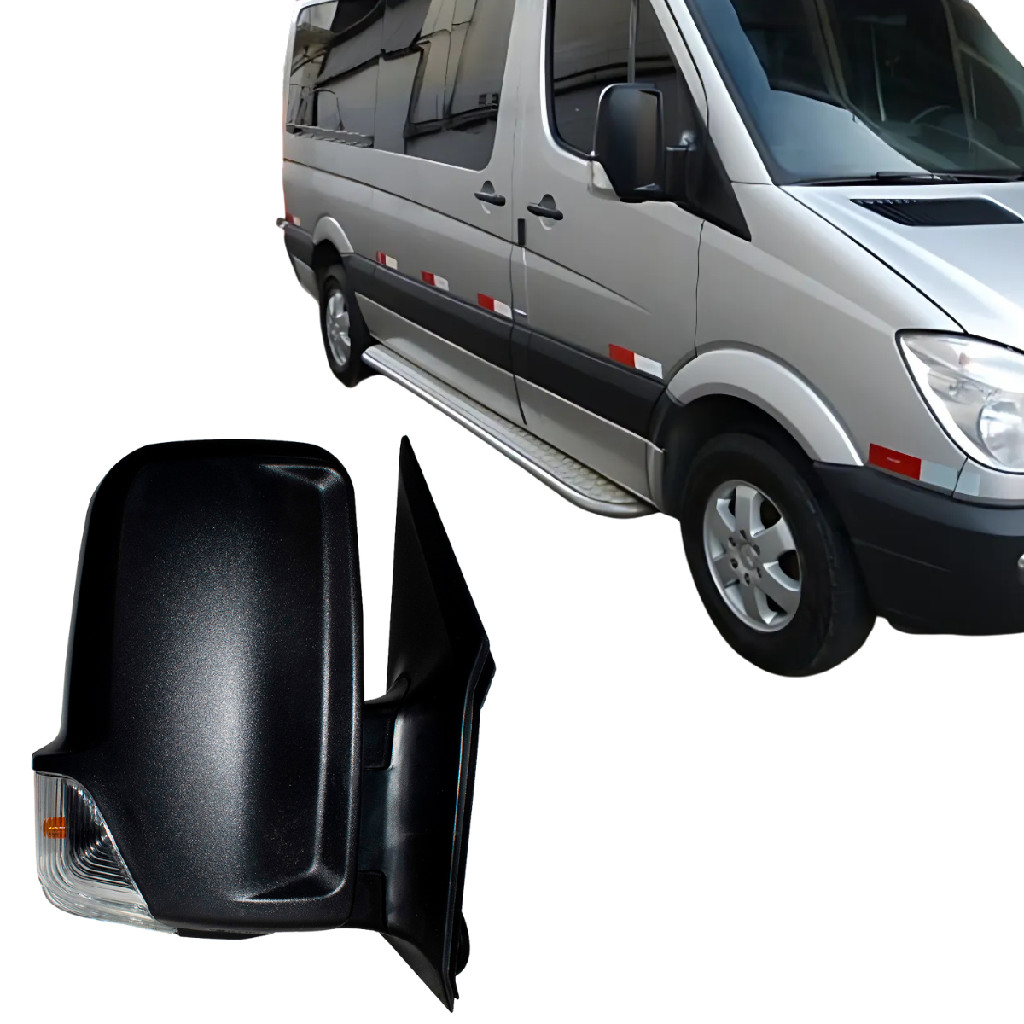 Retrovisor Sprinter Lado Direito Com Desembaçador Elétrico 2014 2015 2016 2017 2018 2019 2020