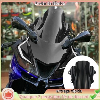 Para YZF R125 R15 V3.0 2017-2020 Motocicleta Pára-Brisa Viseira Bolha Dupla A em Oferta na Shopee