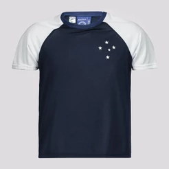 Camisa Cruzeiro Honra Infantil Marinho