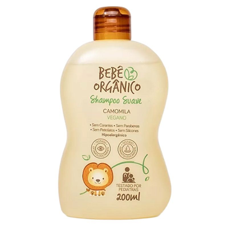 Shampoo Suave Bebe Organico 200Ml