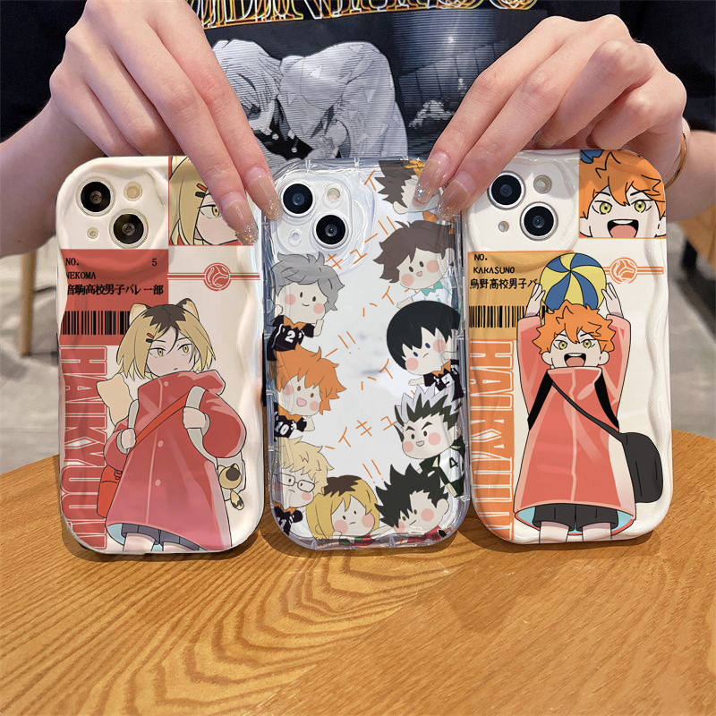 Capa Para Samsung Galaxy S24 S23 S22 S21 Plus Ultra S23FE S21FE S20FE S24FE Desenho Animado Fofo Japão Anime Voleibol Me