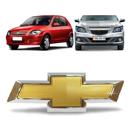 Emblema Diant. Gm Celta/prisma 2011 2012 2013 2014 2015 2016 em Oferta na Shopee