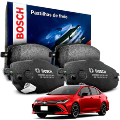 Jogo de Pastilhas Freio Dianteiro Bosch Corolla 2015 a 2023