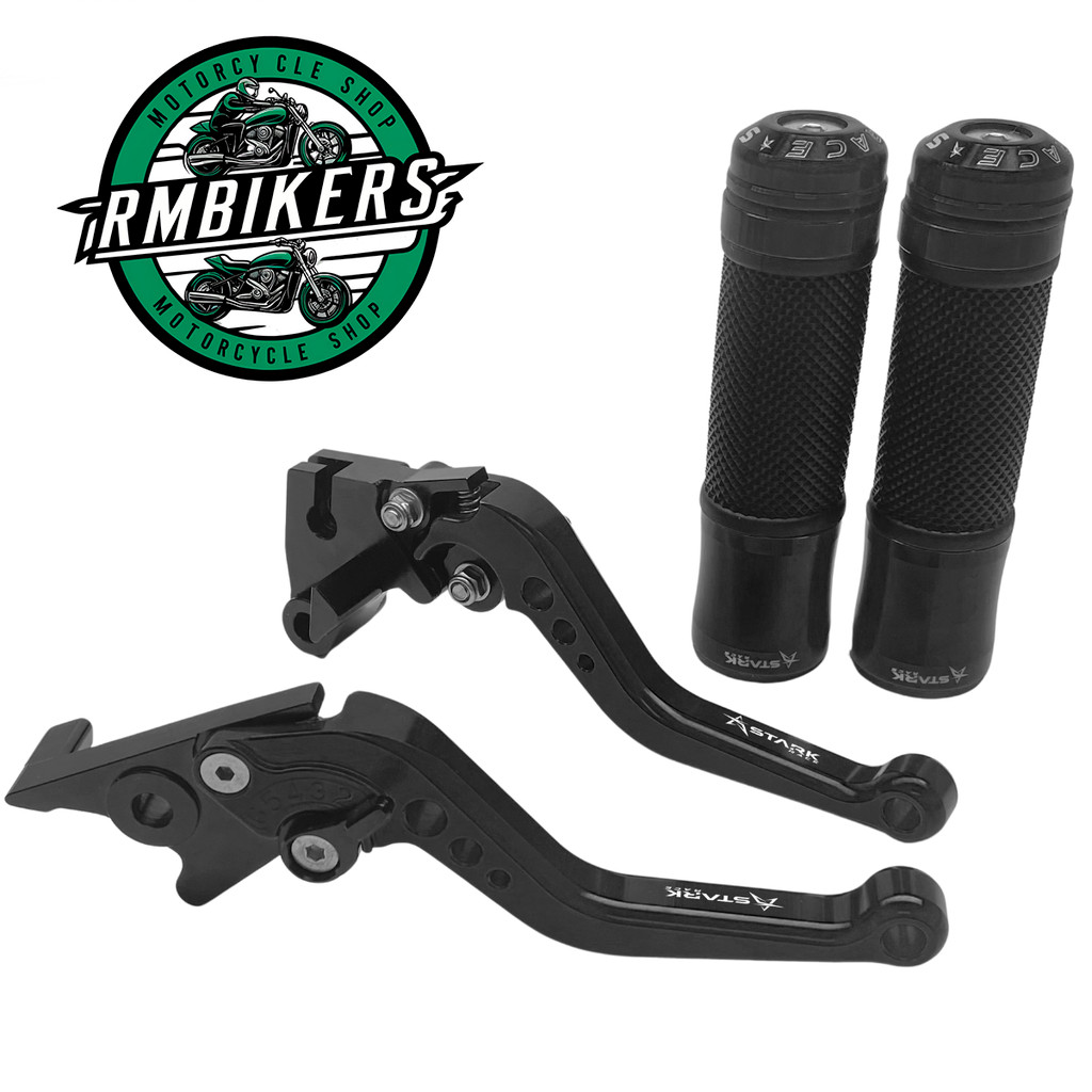 Kit Manete Manopla Esportivo Ninja 250r 300r Z300 Z400 Z125 Z250Sl Versys 300x em Oferta na Shopee