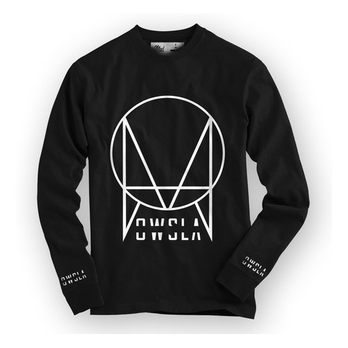 Manga Longa Camiseta Blusa Owsla Skrillex Musica Eletronica