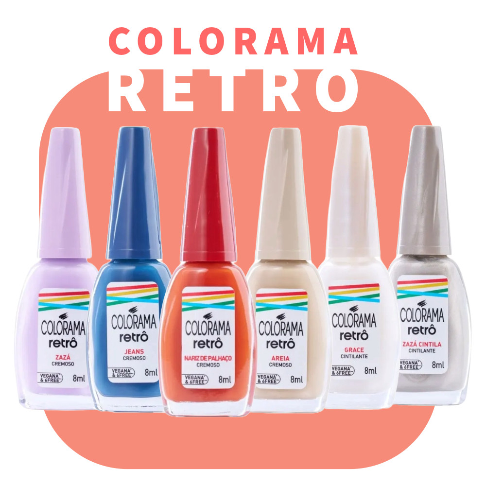 Esmalte Colorama Retrô
