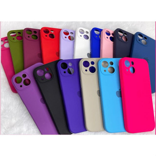 CAPA CAPINHA CASE PARA IPHONE 13 NORMAL A SILICONE INTERIOR AVELUDADA COM CÂMERA FECHADA em Oferta na Shopee