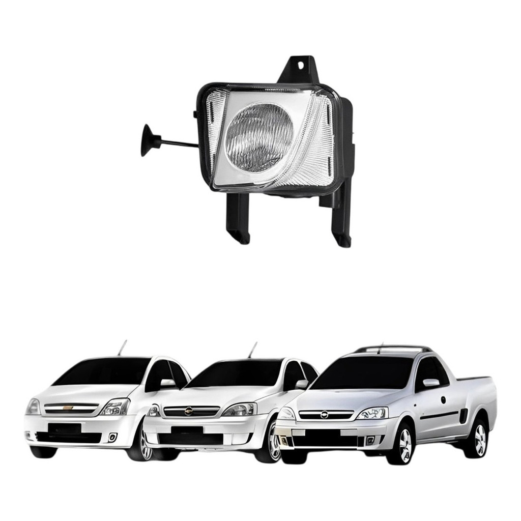 FAROL AUXILIAR NOVO CORSA / MERIVA 2003 2012 / MONTANA 2003 2010  DIREITO OU ESQUERDO em Oferta na Shopee
