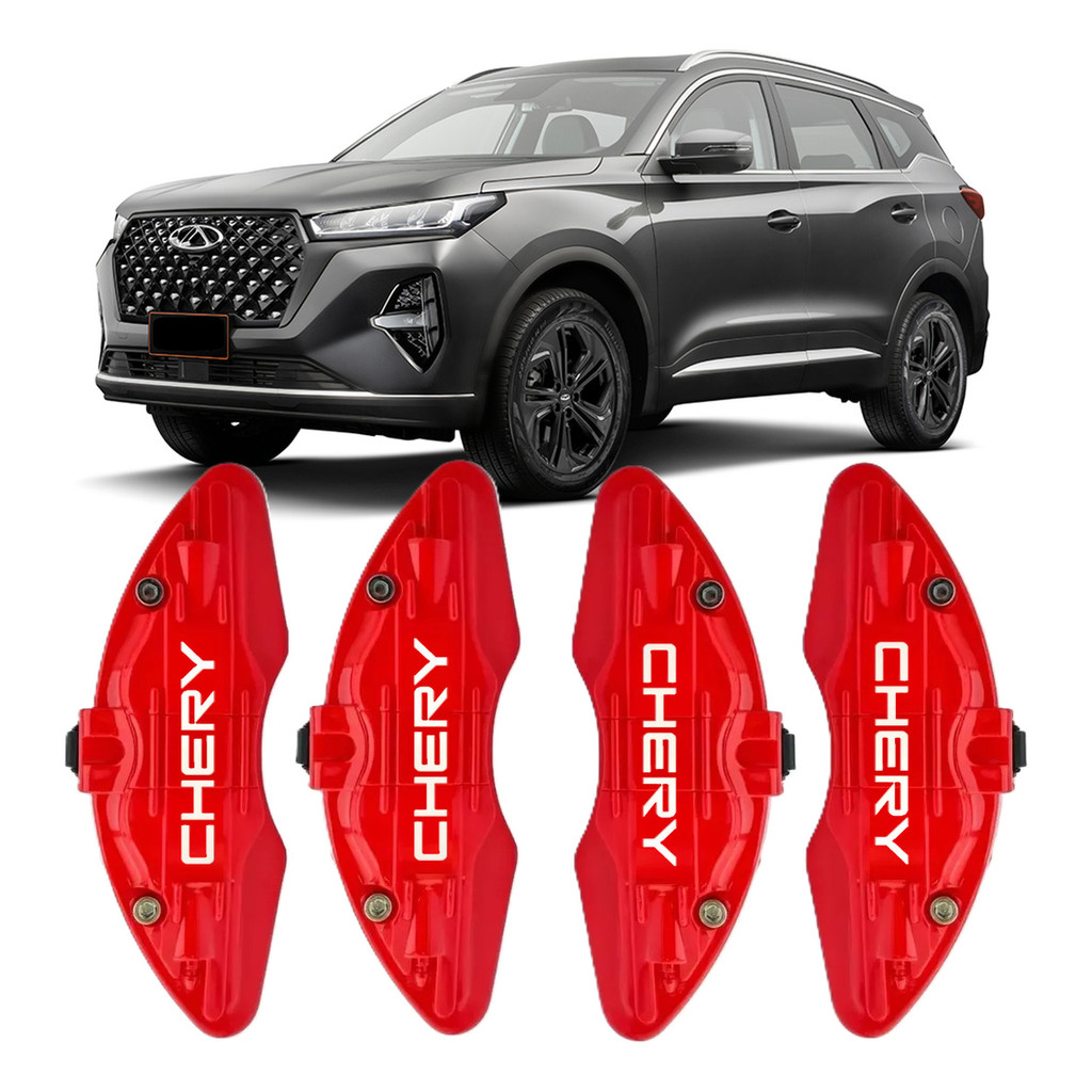 Capa Pinça De Freio 4pç C/ Travas Chery Tiggo 7 2019 A 2025