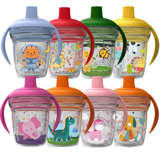 Copo Infantil 170ml Com Bico Rígido e Alças Transição Mamadeira Para Copo Helsim em Oferta na Shopee