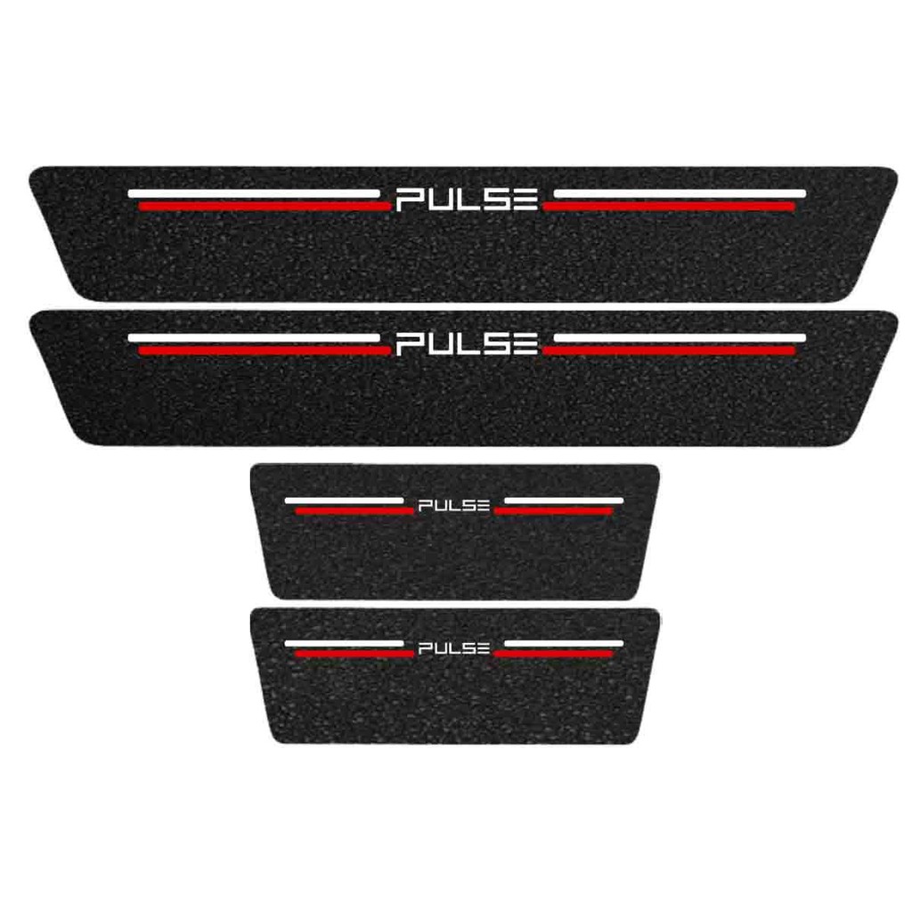 Kit Soleira Protetora Porta Premium Red PVC Pulse 23 24 2025