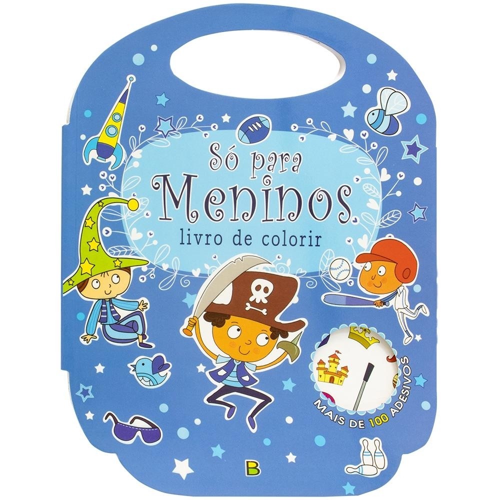 Livro de Colorir - Só para... Meninos Livros MK Livro