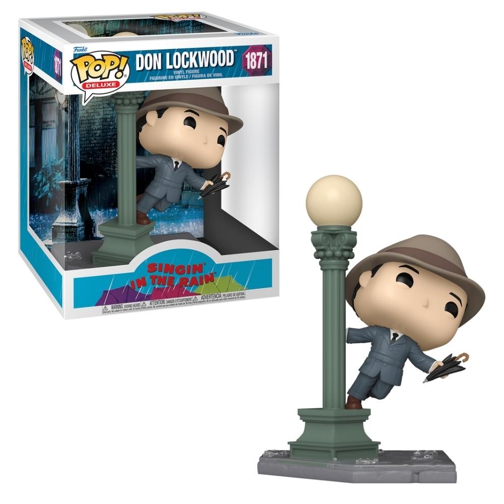 Boneco Funko Pop! Deluxe Cantando na Chuva - Don Lockwood - Hobbies & Collections